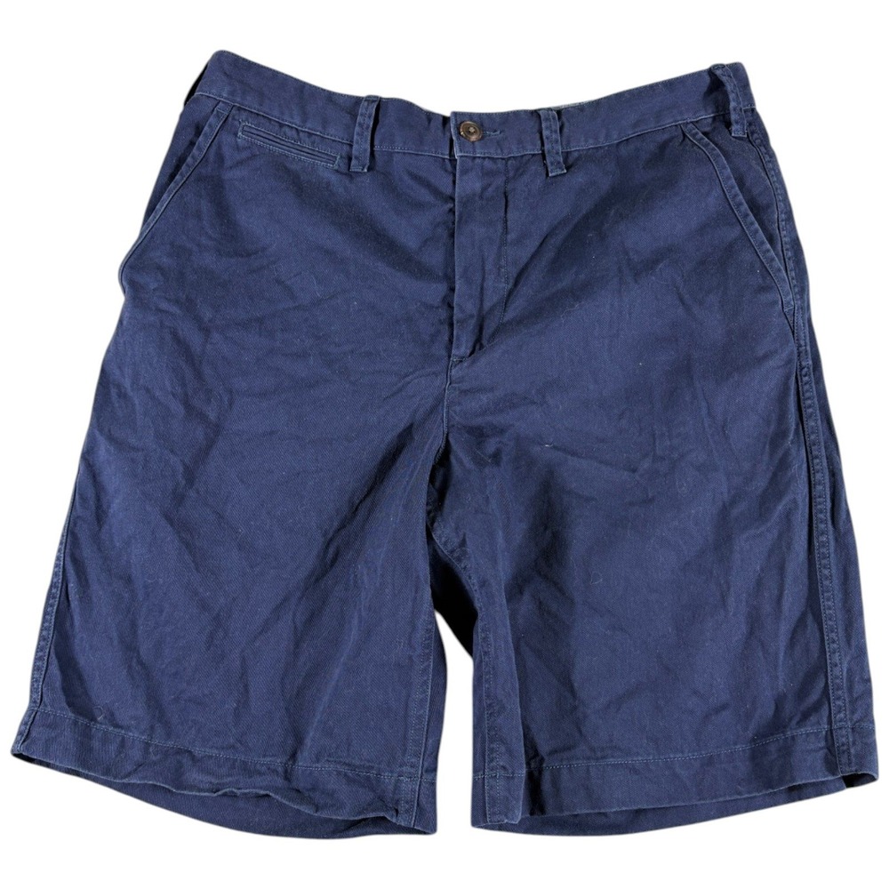 Polo Ralph Lauren Shorts Men's 32 Navy Blue Golf Relaxed Fit Workwear Heritage